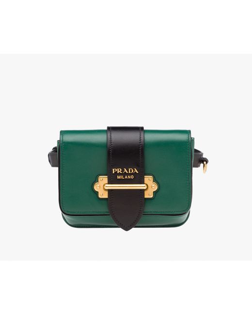 Prada Green Cahier Bag