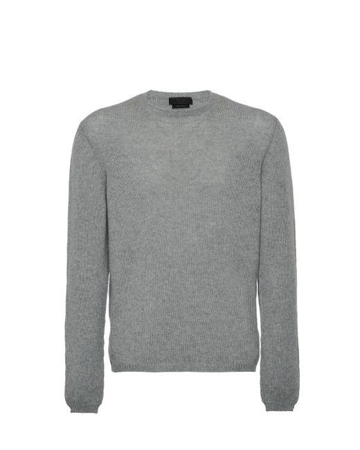 Jersey de punto Prada de hombre de color Gray
