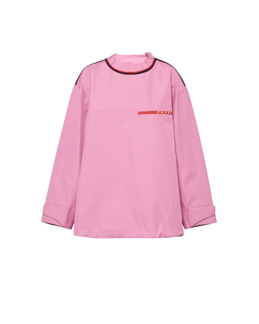 Prada Pink Extreme-tex Long-sleeved Top