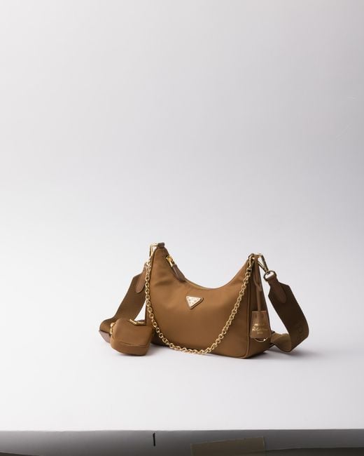 Borsa Re-Edition 2005 di Prada in Brown