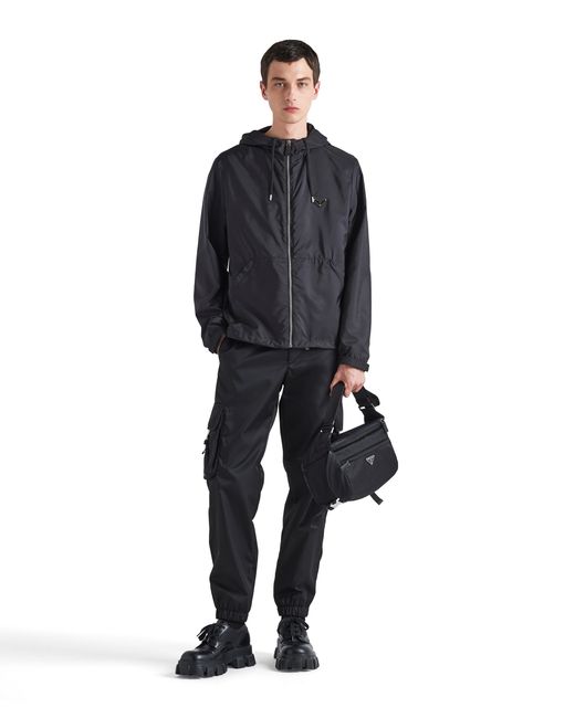 Prada Blue Re-Nylon Jacket for men