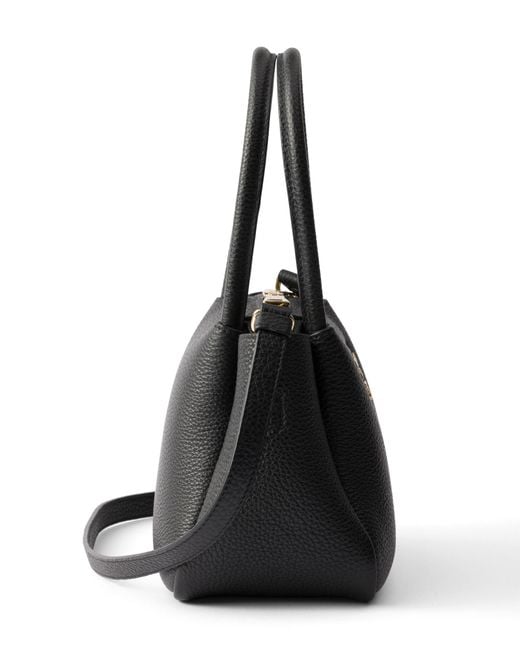 Prada Black Liaison Mini Leather Handbag