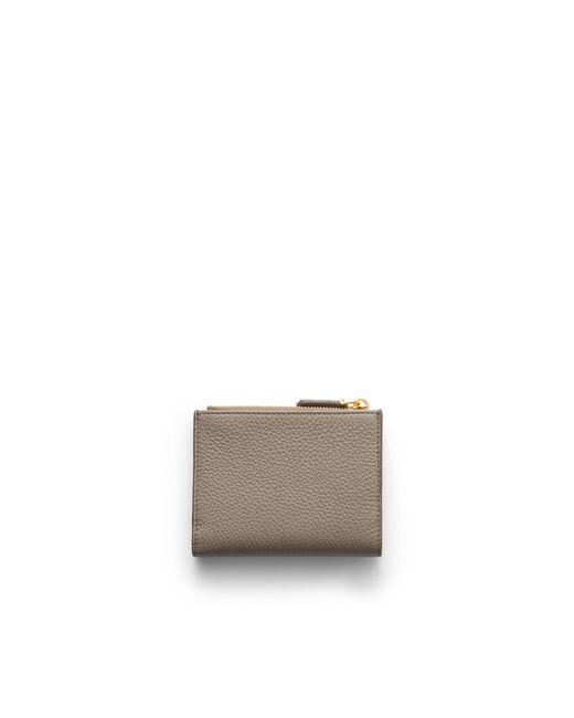 Prada White Small Leather Wallet