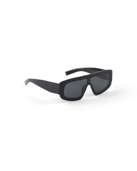 Prada Multicolor Sunglasses With Triangle Logo for men