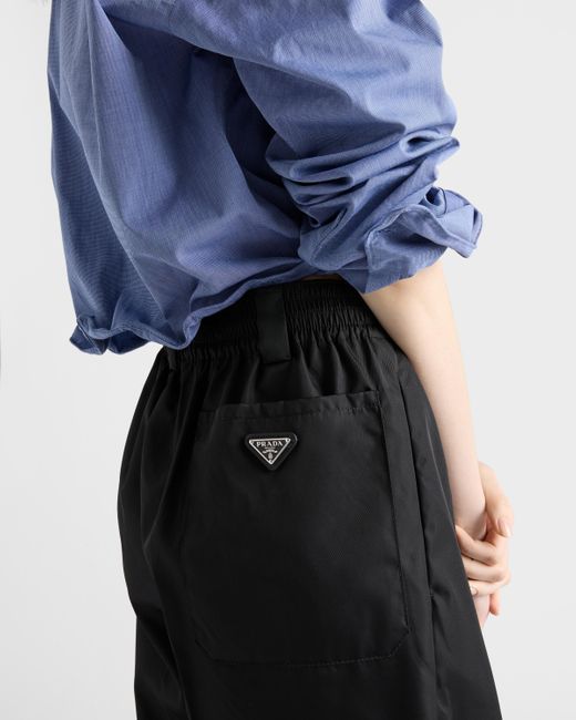 Prada Black Re-Nylon Joggers