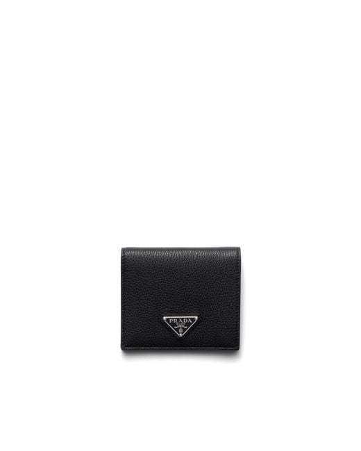 Portafoglio di Prada in Black da Uomo
