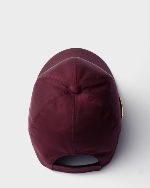 Prada Purple Re-Nylon Baseball Cap