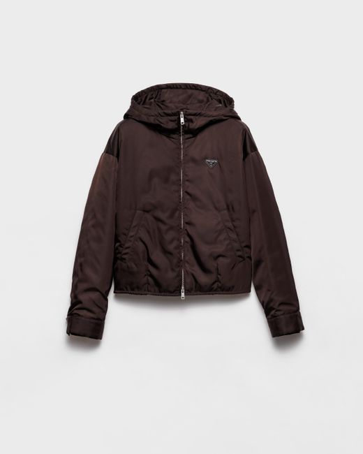 Prada Brown Re-Nylon Blouson Jacket