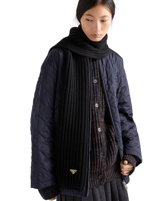 Sciarpa di Prada in Black