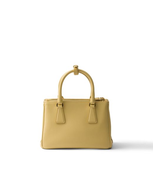 Prada Metallic Galleria Small Leather Bag