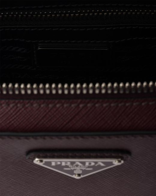 Pouch di Prada in Purple da Uomo