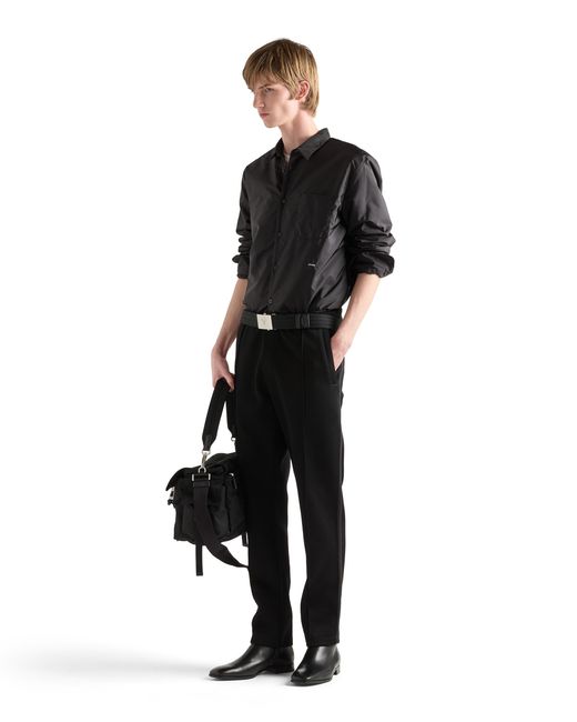 Camicia di Prada in Black da Uomo