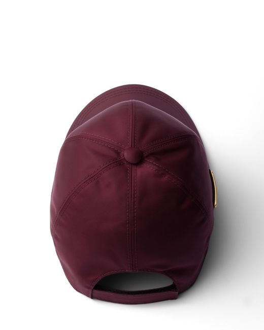 Prada Purple Re-Nylon Baseball Cap