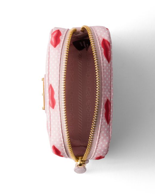 Pouch di Prada in Pink