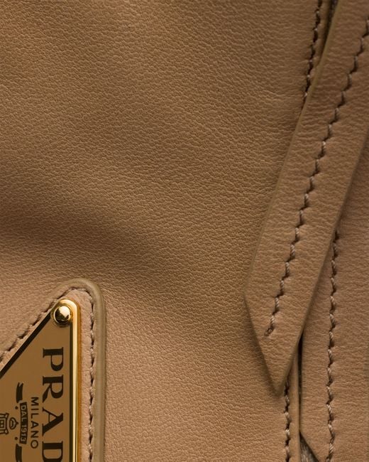 Borsa Explore Large di Prada in Natural