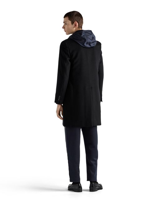Pantalones Con Logo Triangular Prada de hombre de color Blue
