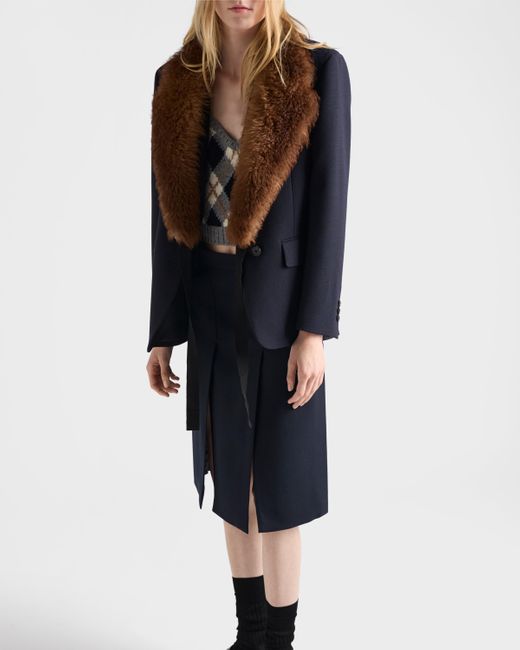 Gonna di Prada in Black