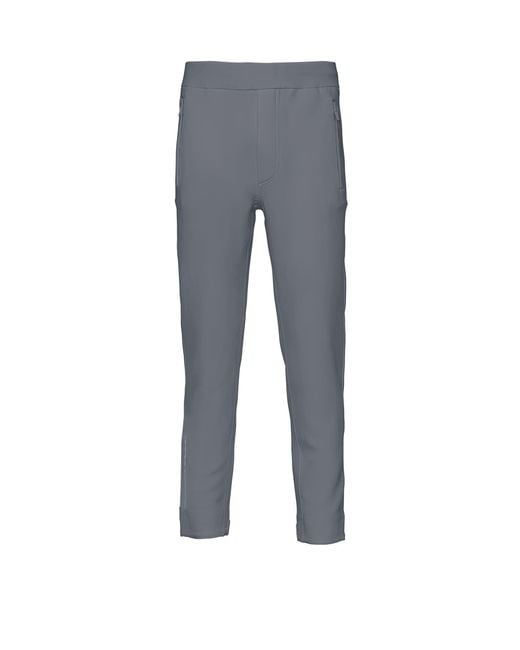 Prada Blue Recycled Double Jersey Pants for men