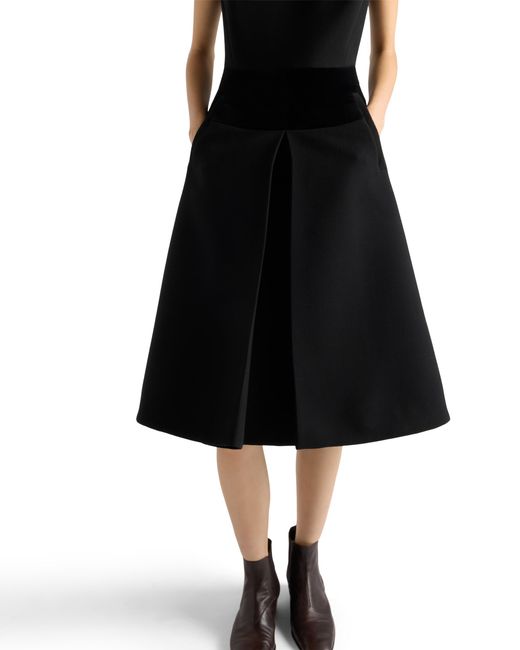 Prada Black Natté Fabric Dress