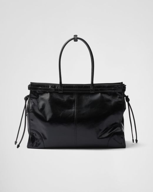 Prada Black Large Leather Handbag
