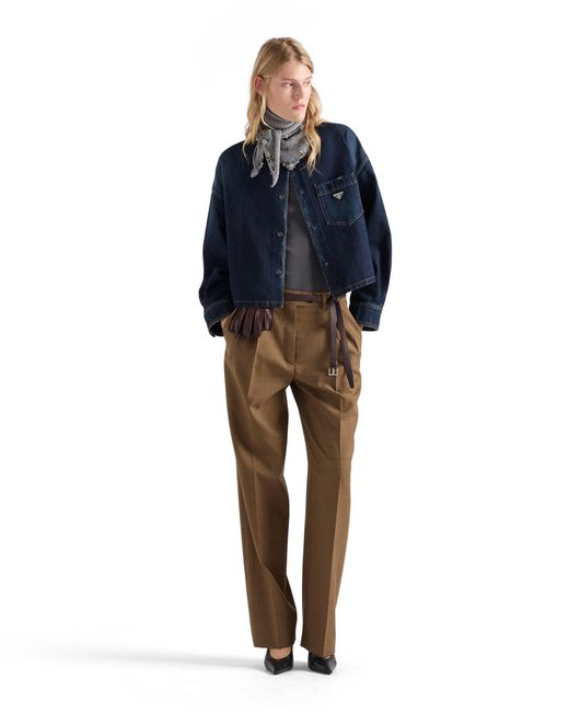 Camicia di Prada in Blue