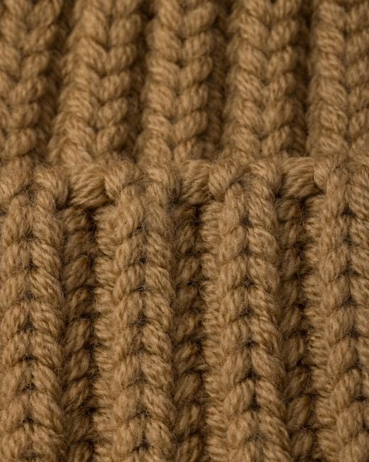 Prada Brown Wool Beanie