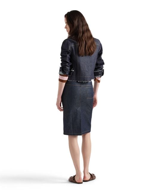 Prada Blue Denim Jacket