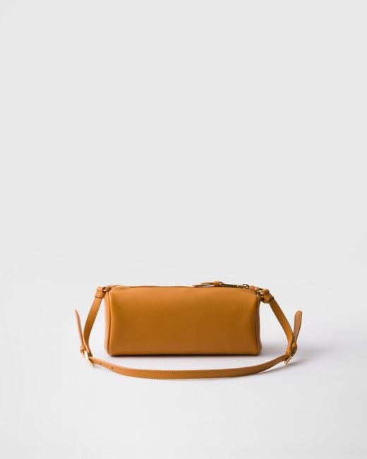 Pouch di Prada in Yellow