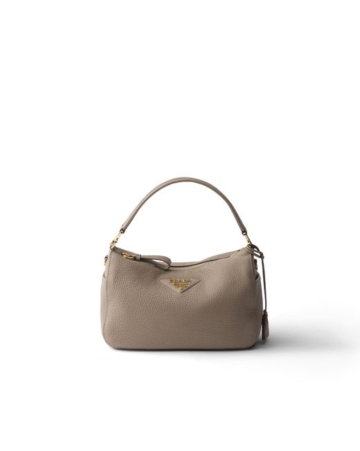 Prada White Small Leather Bag