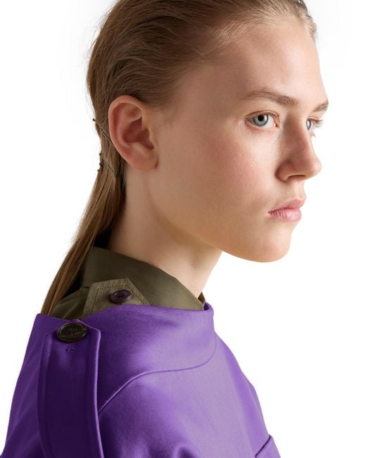 Prada Green Cotton Poplin Shirt, Forest