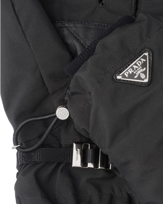 Guanti di Prada in Black da Uomo