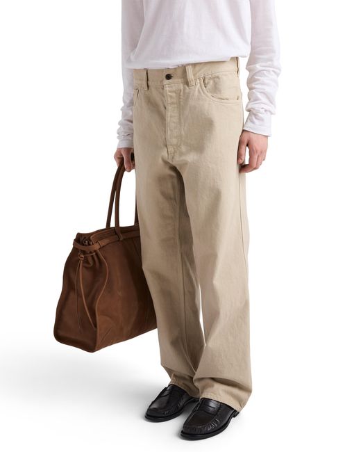 Prada Natural Five-Pocket Old Denim Jeans for men