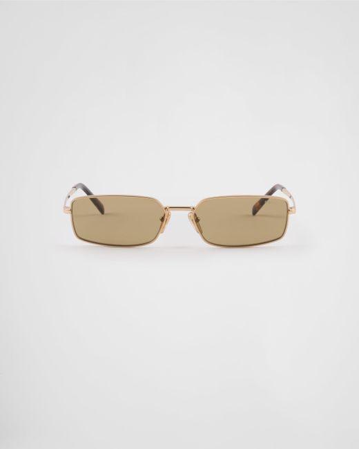 Prada White Sunglasses With The Logo