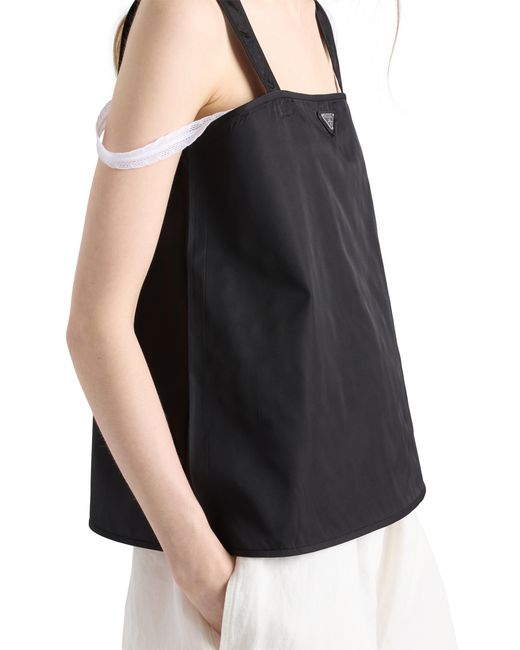 Prada Black Re-Nylon Top