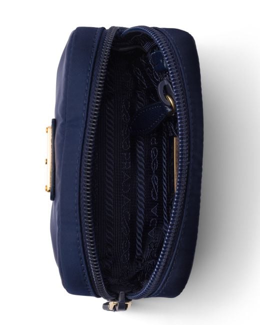 Necessaire Micro di Prada in Blue
