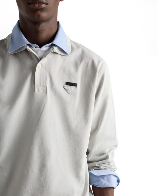 Camicia di Prada in Blue da Uomo