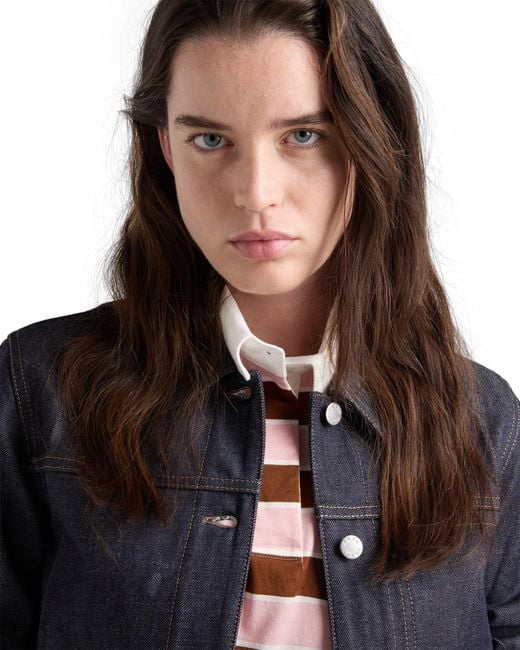 Prada Blue Denim Jacket