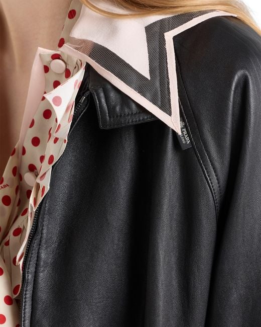 Blouson di Prada in Black
