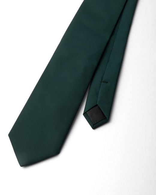 Prada Blue Re-Nylon Tie for men