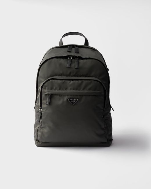 Prada Multicolor Re-Nylon And Saffiano Leather Backpack for men