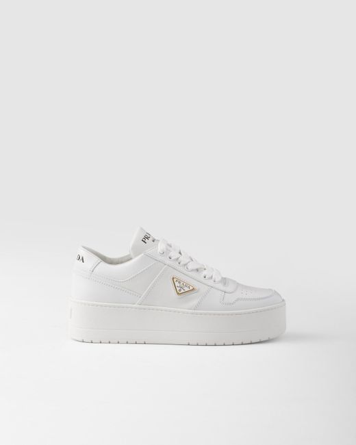 Sneakers Downtown Bold di Prada in White