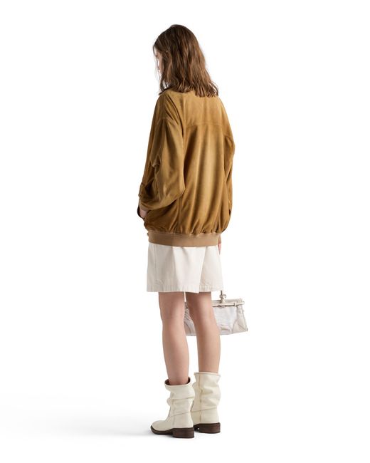 Giubbotto di Prada in Natural
