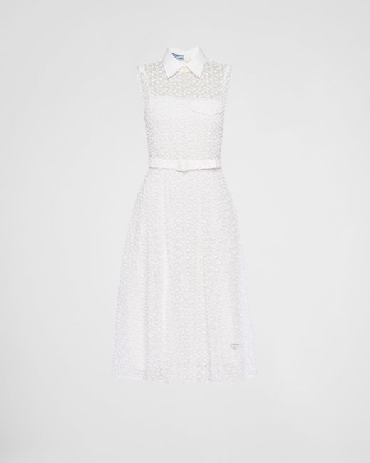 Prada White Superposé Dress