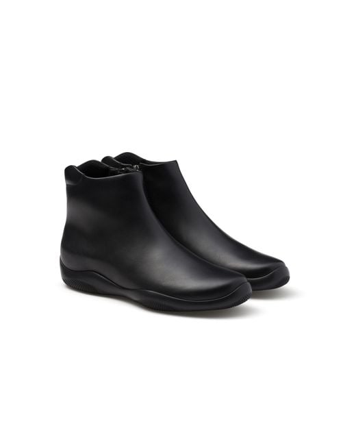 Prada Black Toblach High-top Sneakers for men