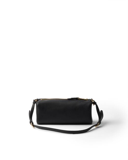 Prada Black Leather Pouch