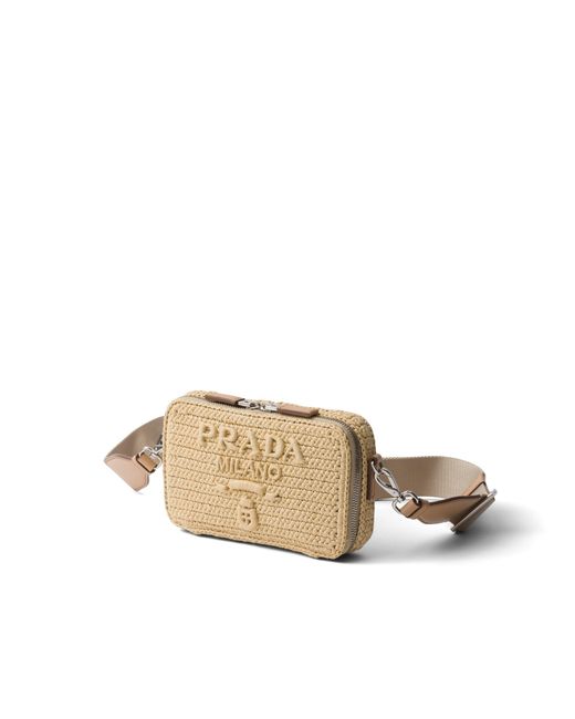 Borsa Brique di Prada in Natural da Uomo