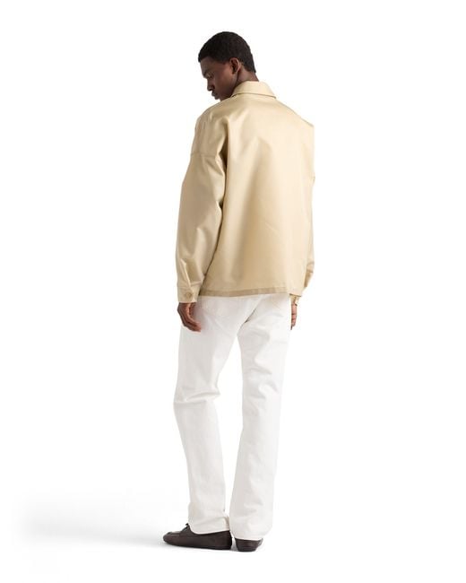 Prada Natural Re-Nylon Jacket for men