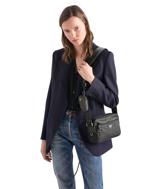 Prada Black Re-Nylon Shoulder Bag
