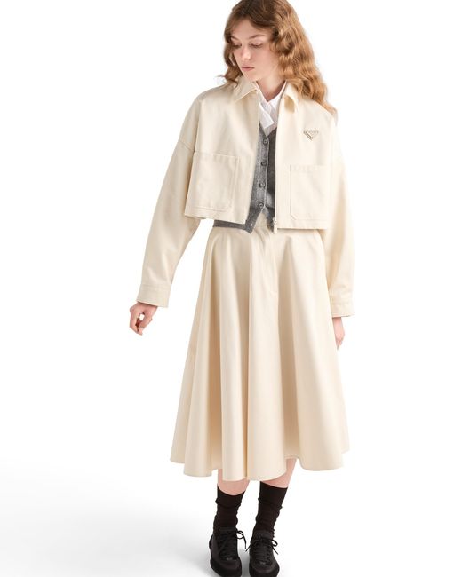 Prada Natural Chino Blouson Jacket