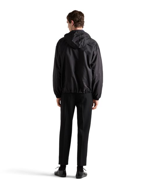 Giubbotto Reversibile di Prada in Black da Uomo